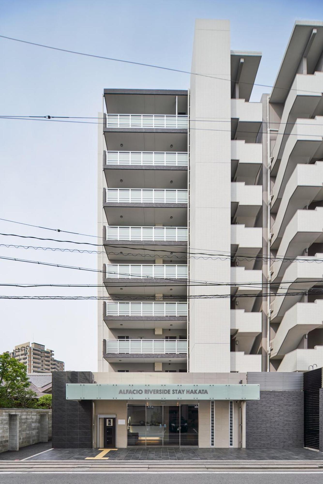 Alfacio Riverside Stay Hakata Fukuoka  Exterior foto
